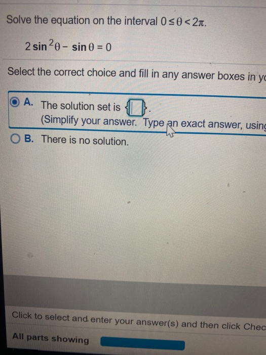 Solved Solve the equation on the interval 0 50