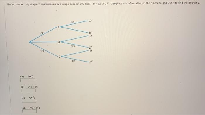 Solved The accompanying diagram represents a two-stage | Chegg.com