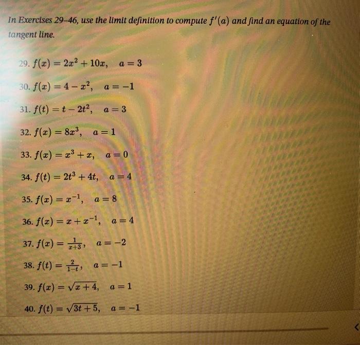 Solved hello can you please help me with problem 30,33,38 | Chegg.com