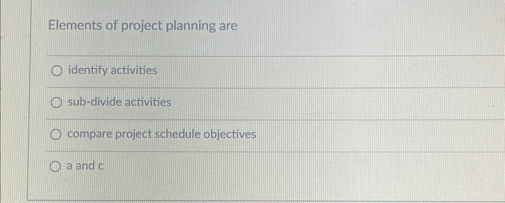solved-elements-of-project-planning-areidentify-chegg