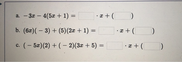 Solved Example 2: Simplifying Variable Expressions using the | Chegg.com