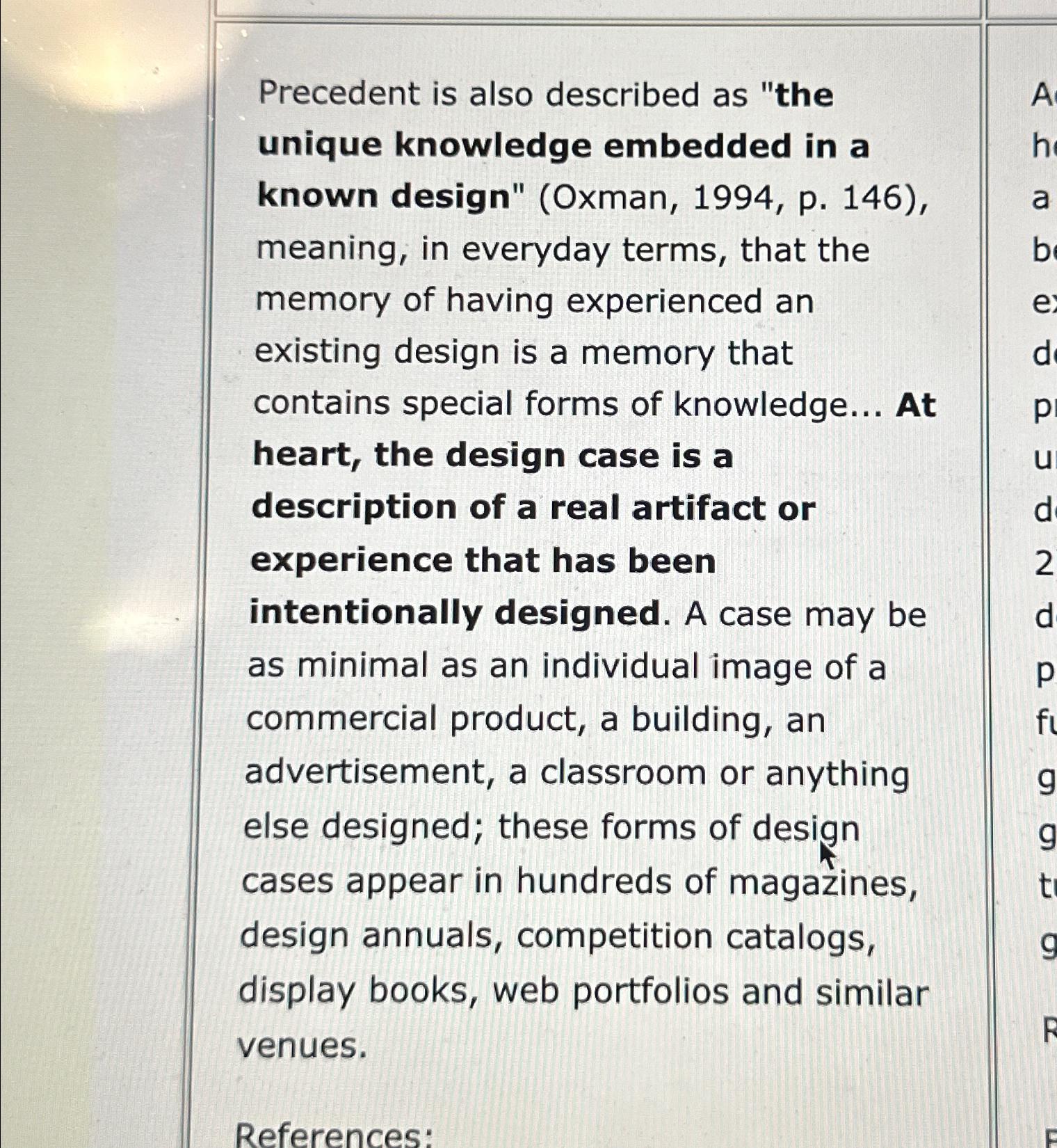 solved-precedent-is-also-described-as-the-unique-knowledge-chegg