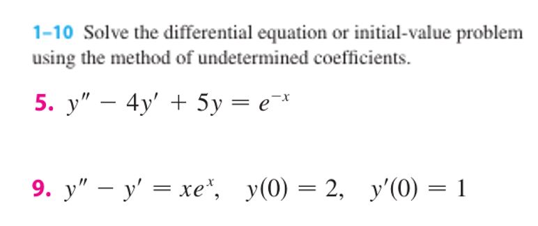 Solve The Differential Equation Or Chegg Com