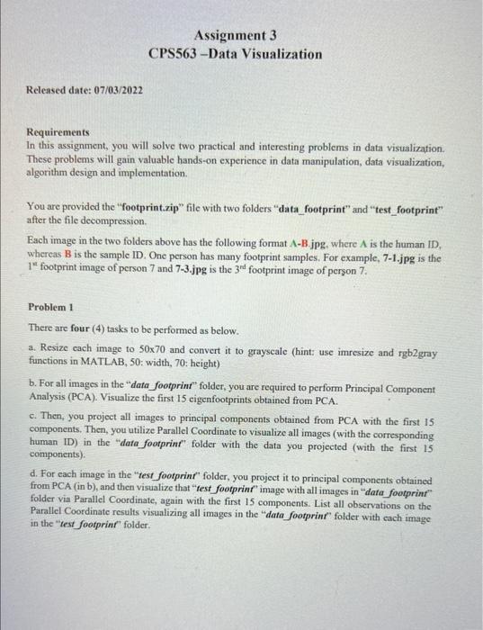 Released date: 07/03/2022 Requirements In this | Chegg.com