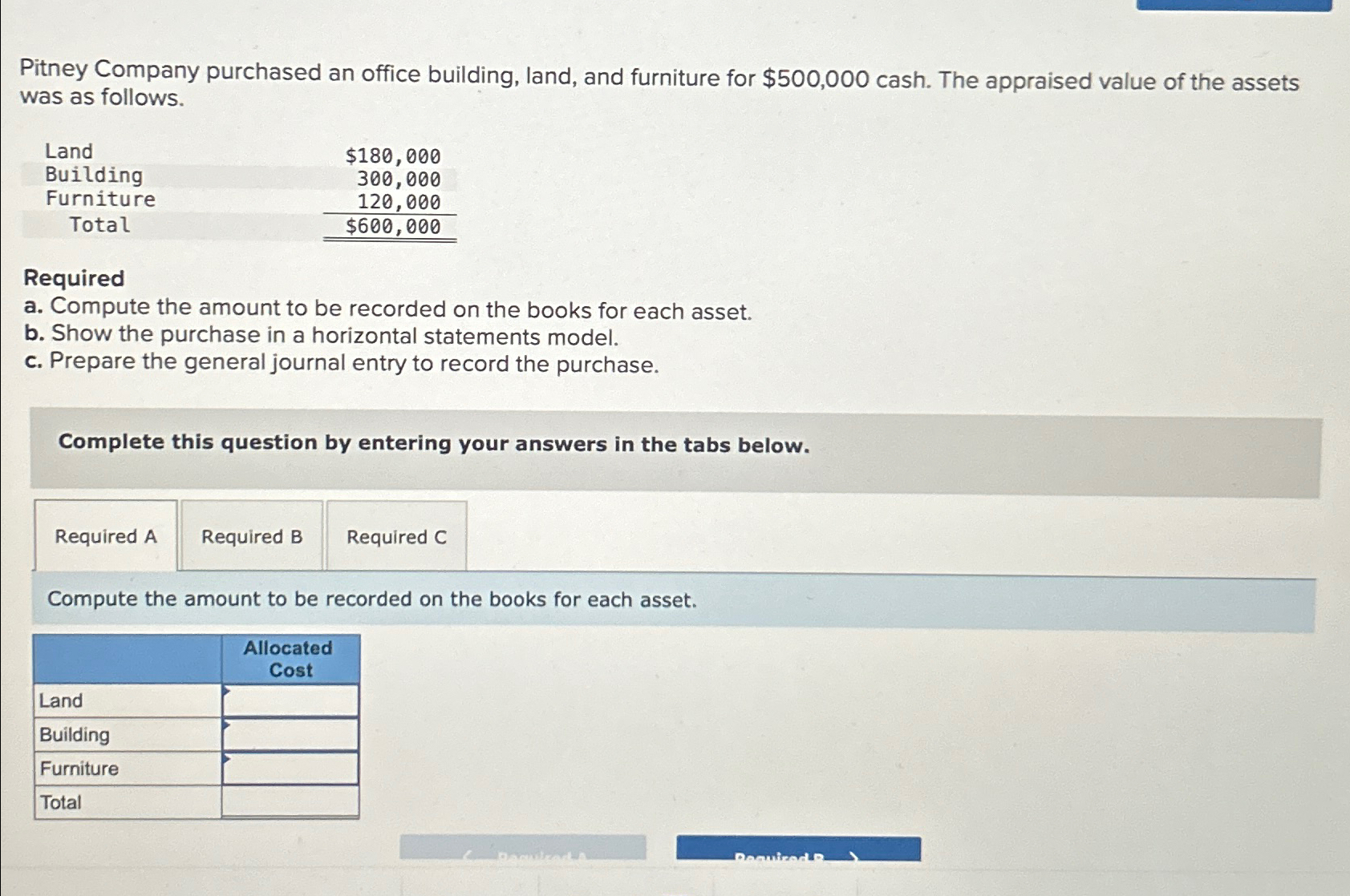 solved-pitney-company-purchased-an-office-building-land-chegg