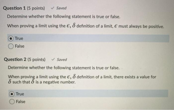 Solved Question 1 5 Points Saved Determine Whether The