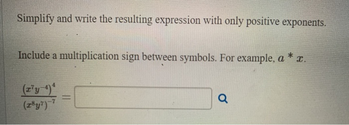 Solved Simplify and write the resulting expression with only | Chegg.com