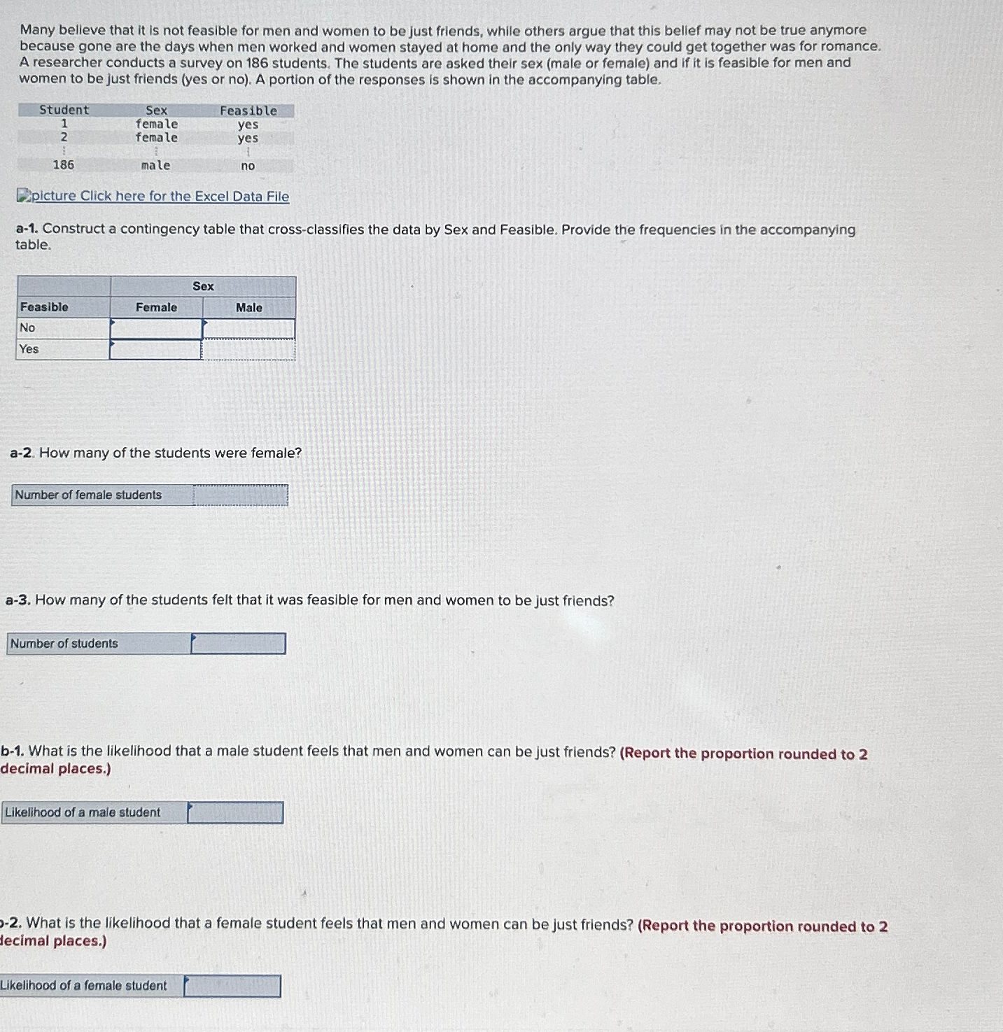 Solved Many believe that it is not feasible for men and | Chegg.com