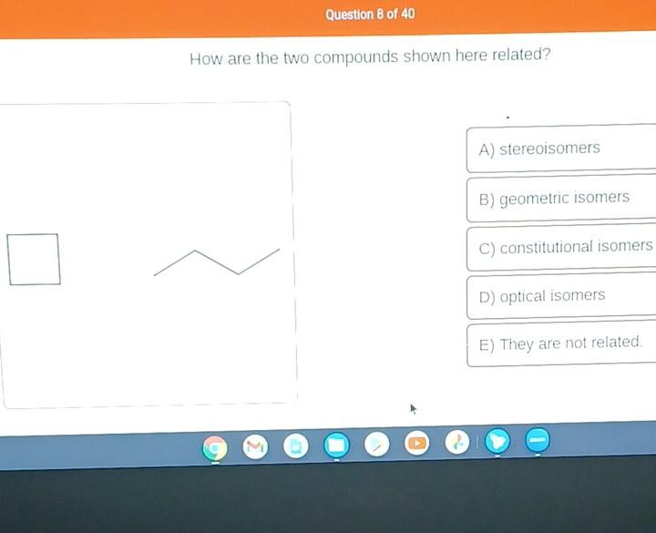 Solved How Are The Two Compounds Shown Here Related