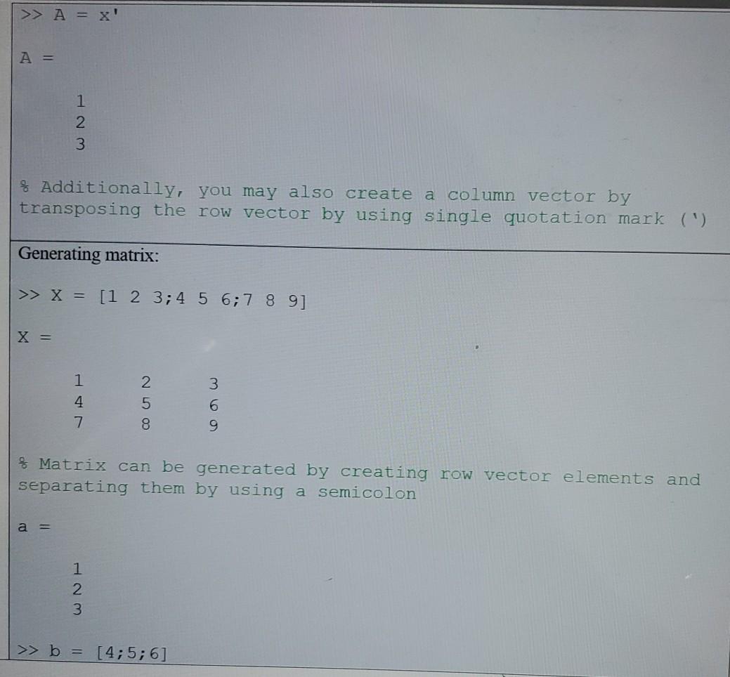 Solved You have to use Matlab to solve this question. Take a | Chegg.com