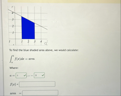 Solved To find the blue shaded area above, we would | Chegg.com