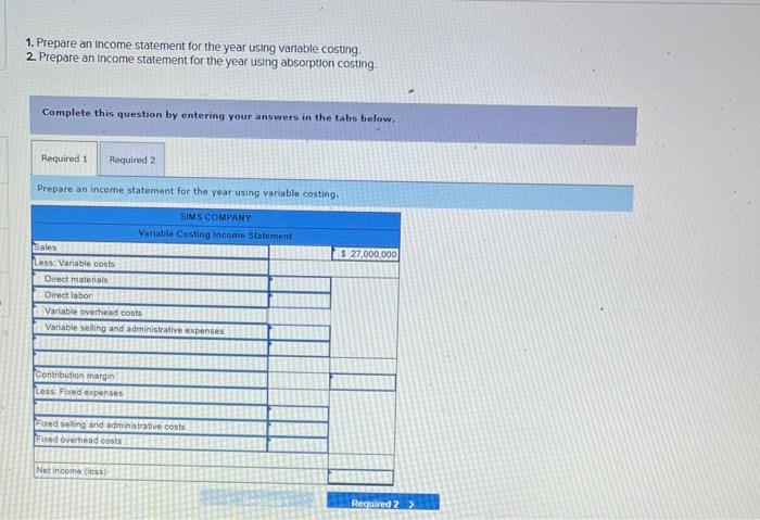 Solved Sims Company, a manufacturer of tablet computers, | Chegg.com
