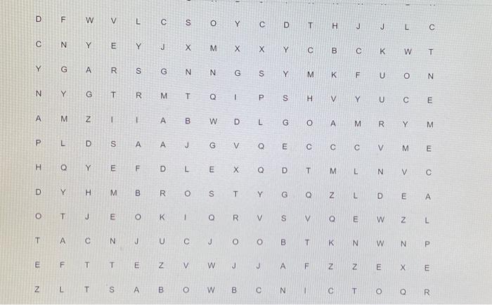 Solved Find the words from the grid. Different sources of | Chegg.com