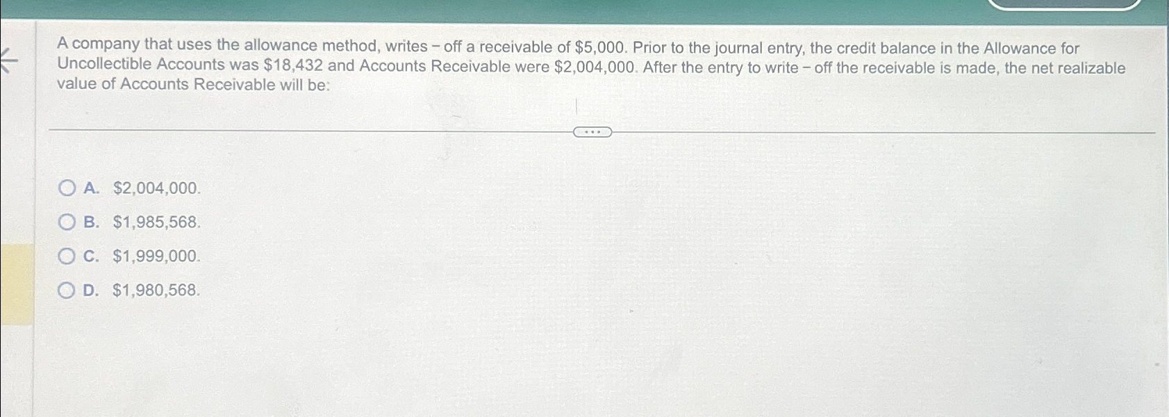 Solved A company that uses the allowance method, writes - | Chegg.com