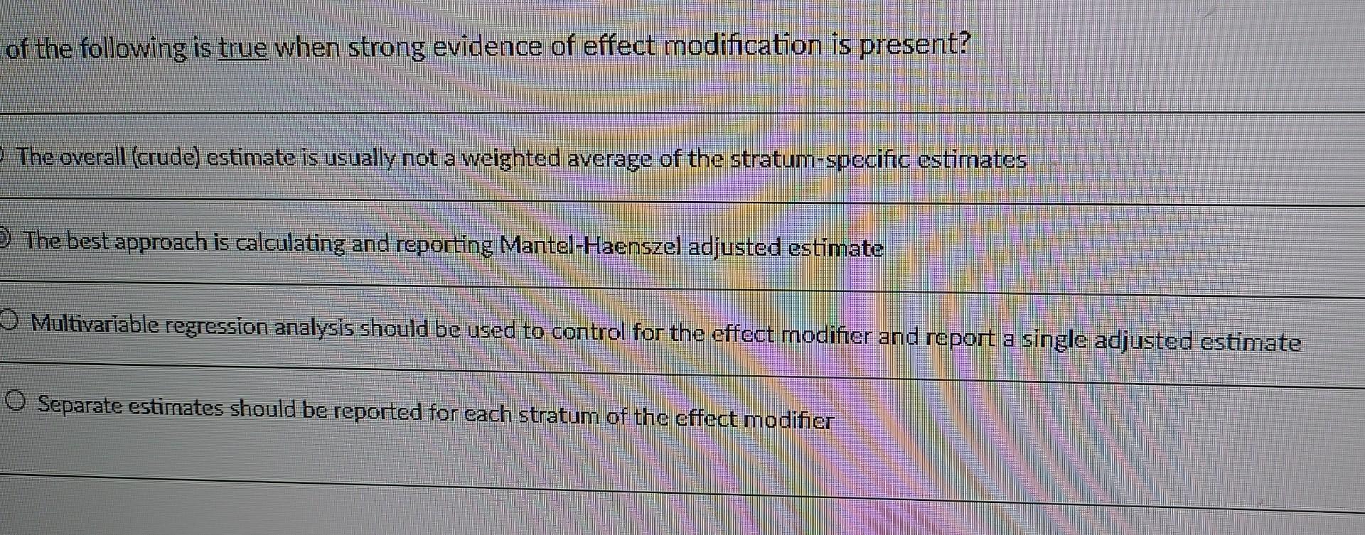 Solved Which Of The Following Is True When Strong Evidence | Chegg.com