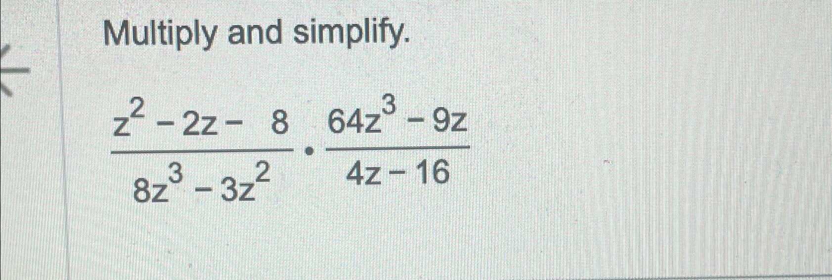 2 3 z = −8