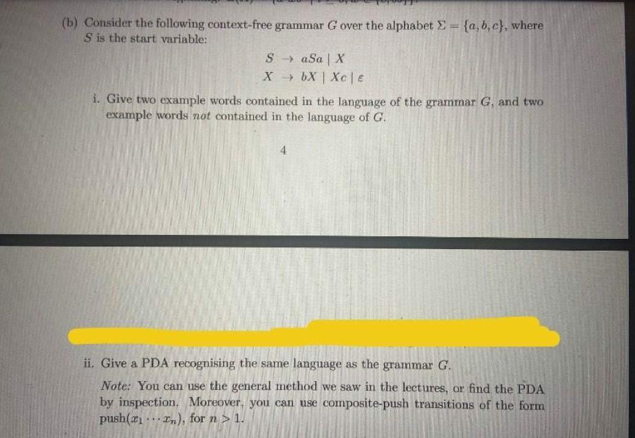 Solved please solve both the parts compulsory , i will give | Chegg.com