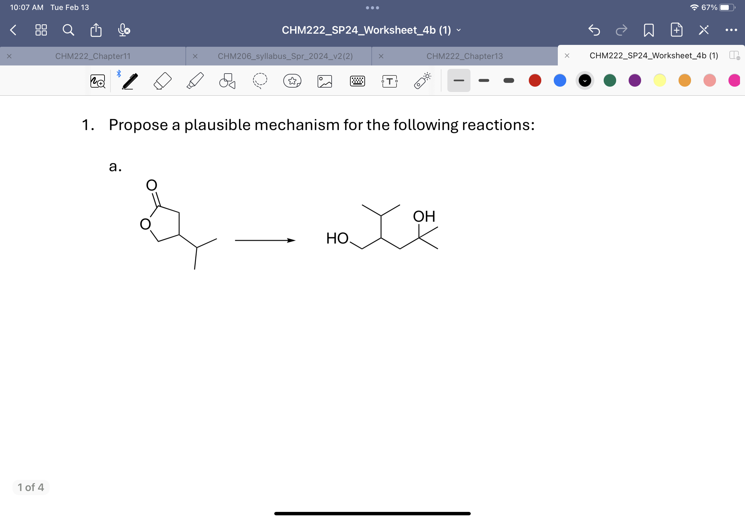 Solved Propose a plausible mechanism for the following | Chegg.com