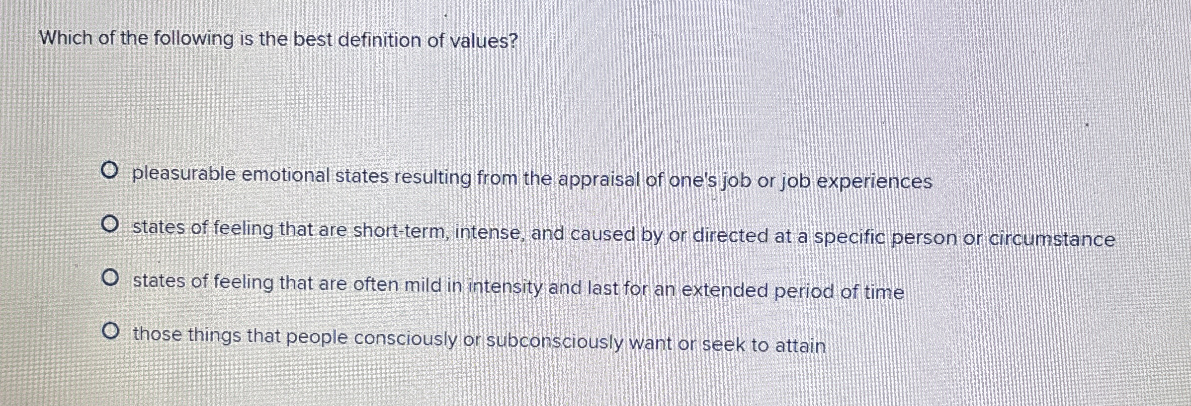 Solved Which of the following is the best definition of | Chegg.com