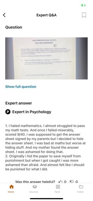 T Expert Q&A Question Show full question Expert | Chegg.com