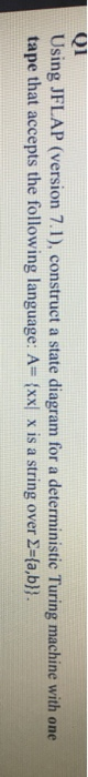Solved The empty string should be accepted.You can solve on | Chegg.com