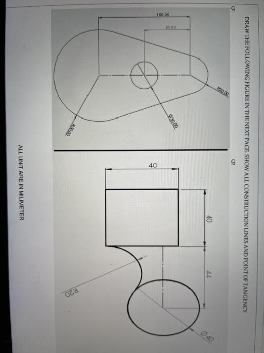 Solved DRAW THE FOLLOWING FIGURE IN THE NEXT PAGE. SHOW | Chegg.com