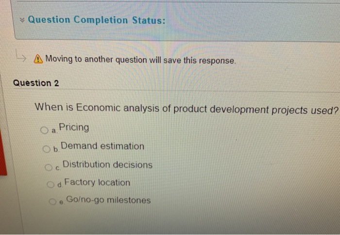 solved question completion status o decrease output... Solved * Question Completion Status: y A Moving to another | Chegg.com