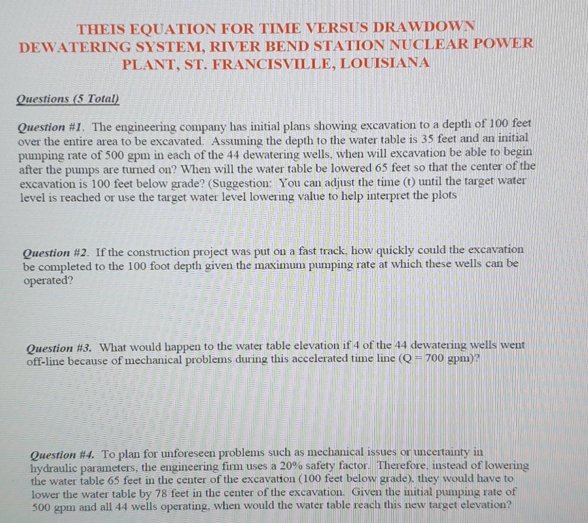 Solved Aerial photograph of 41 acre excavation of the River