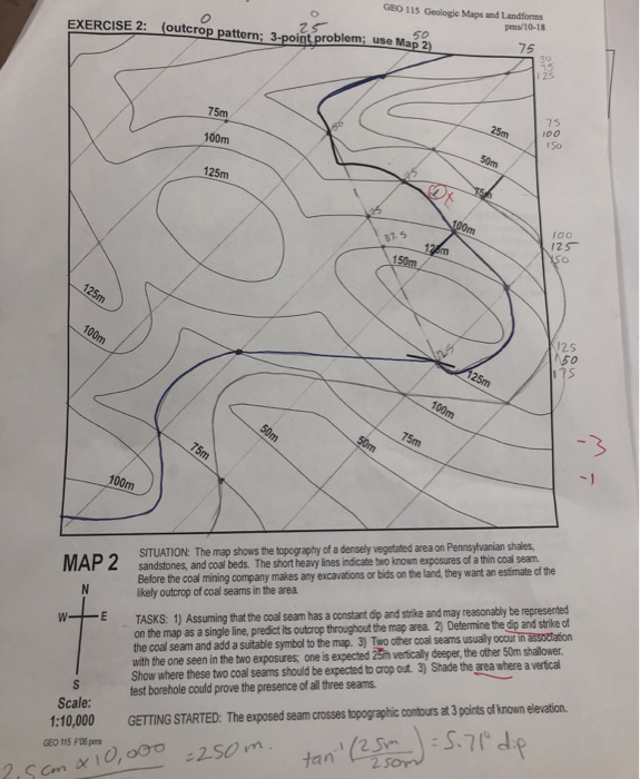 Solved GBO 115 Google Maps and Landforms EXERCISE 2: | Chegg.com