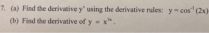 find the 35th derivative of y cos 2x