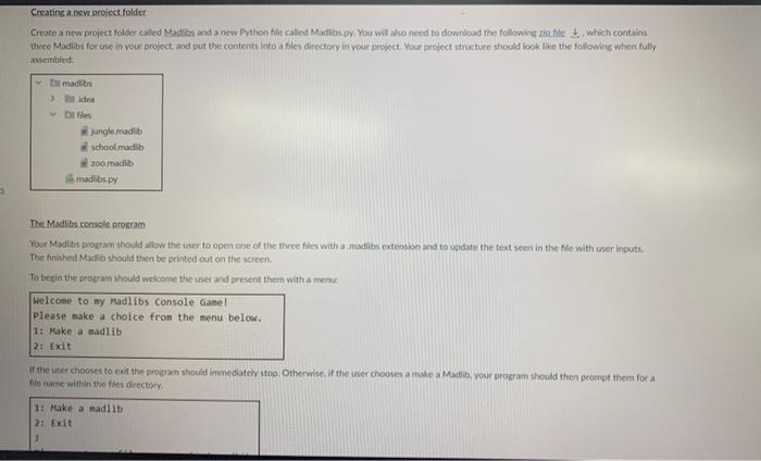 Solved In this assignment we will berild a console progran | Chegg.com