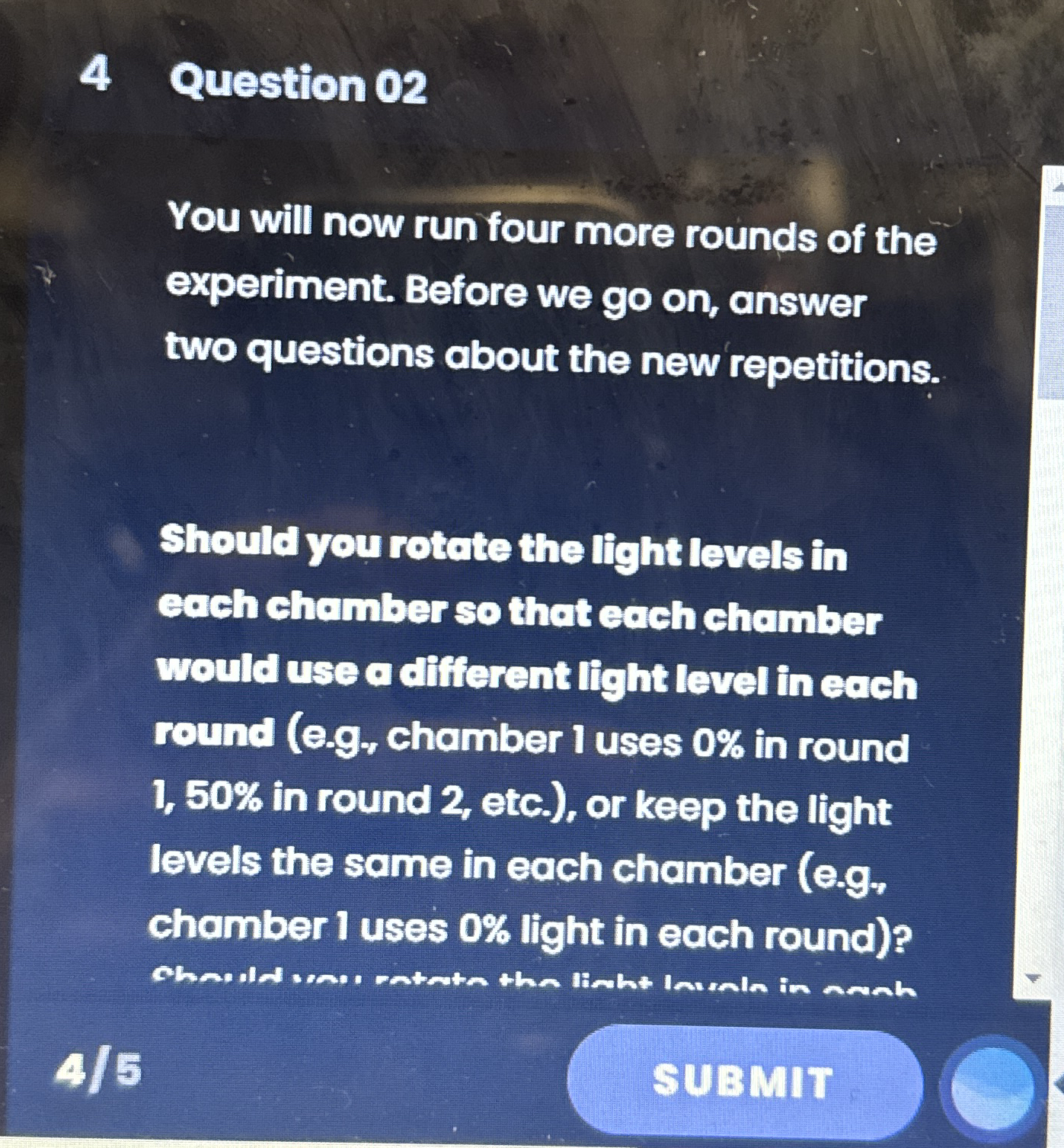 Solved 4 ﻿Question 02You will now run four more rounds of | Chegg.com