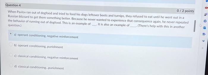 Solved When Pavlov ran out of dogfood and tried to feed his