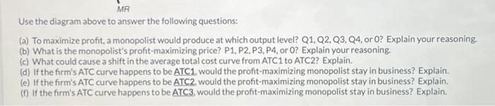 Solved Use The Diagram Above To Answer The Following | Chegg.com