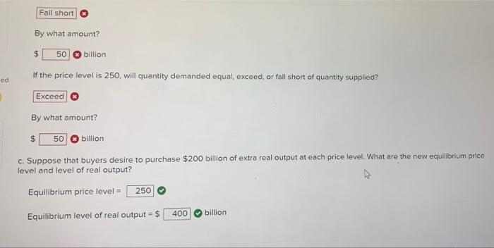 Solved Suppose That The Aggregate Demand And Aggregate | Chegg.com