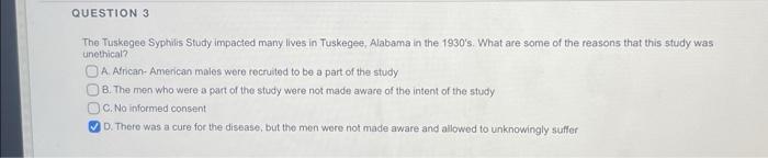 tuskegee syphilis study research paper