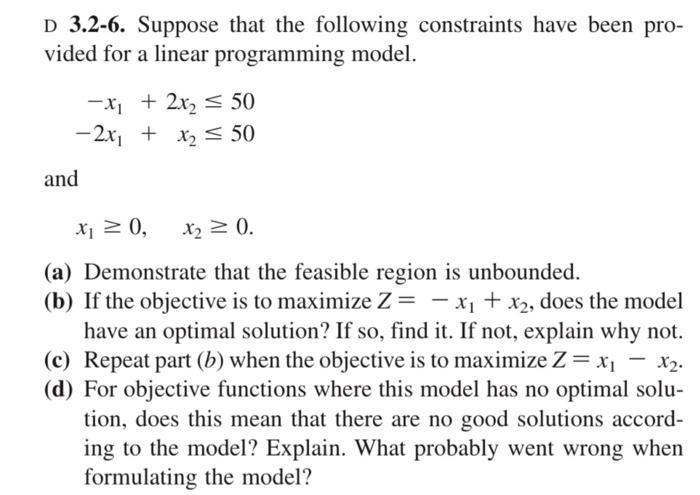 Solved D 3.2-6. Suppose that the following constraints have | Chegg.com