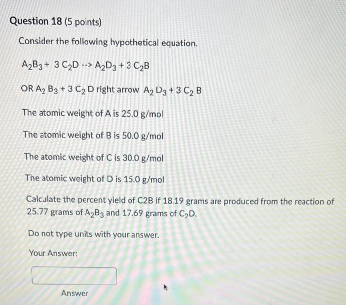 Solved Use The Following Balanced Chemical Equation | Chegg.com