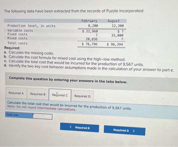 Solved The following data have been extracted from the | Chegg.com