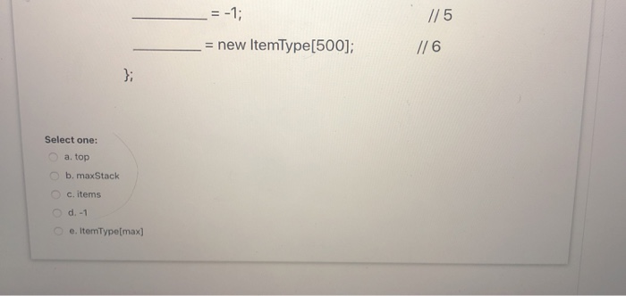 Solved Read the following code segment and fill in blank #1. | Chegg.com