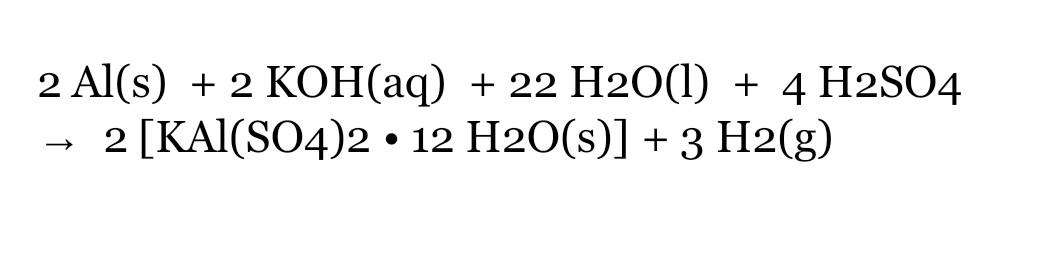 Phản ứng giữa Nhôm (Al) và Axit Sunfuric (H<sub onerror=