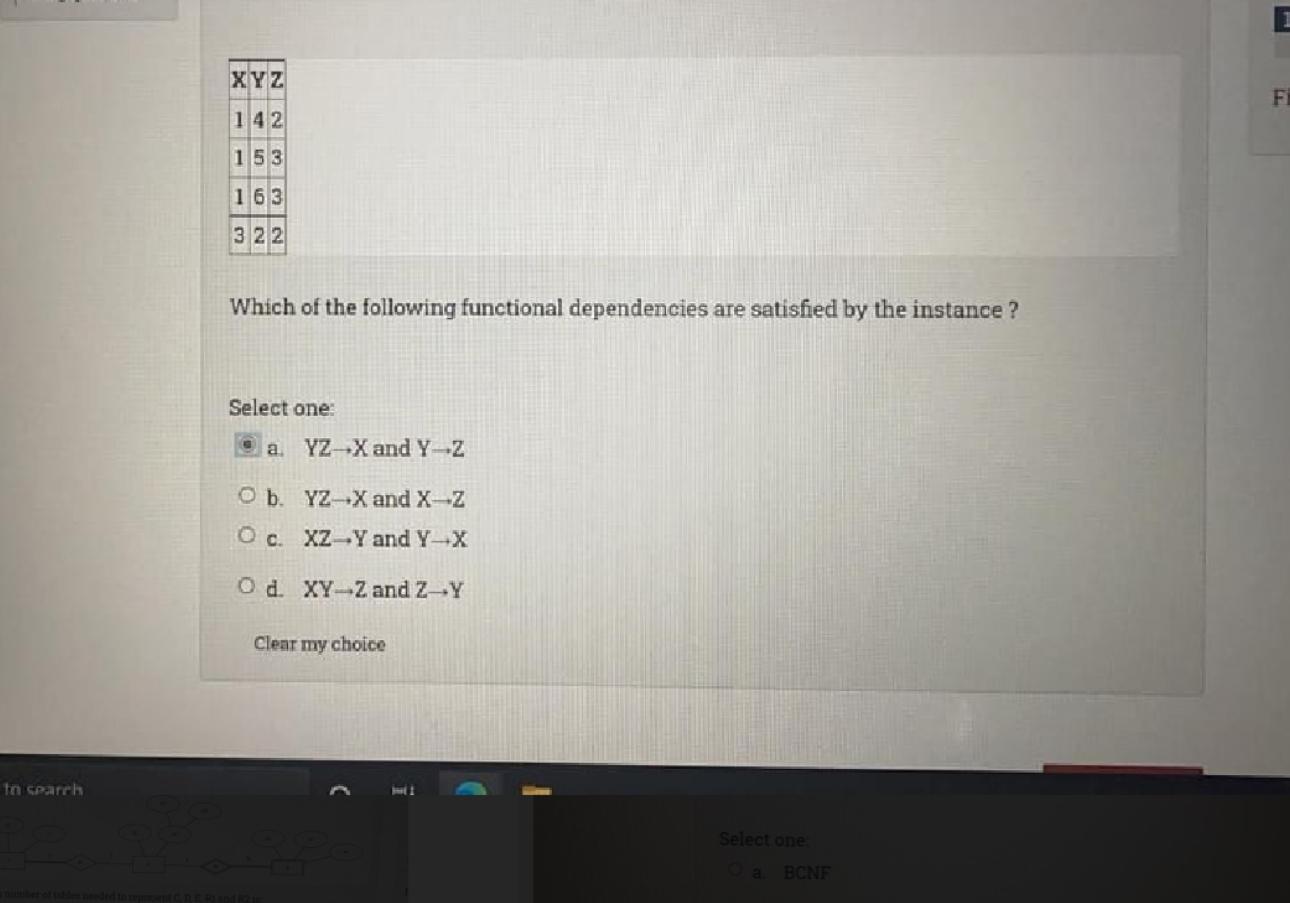 Solved Which Of The Following Functional Dependencies Are | Chegg.com ...