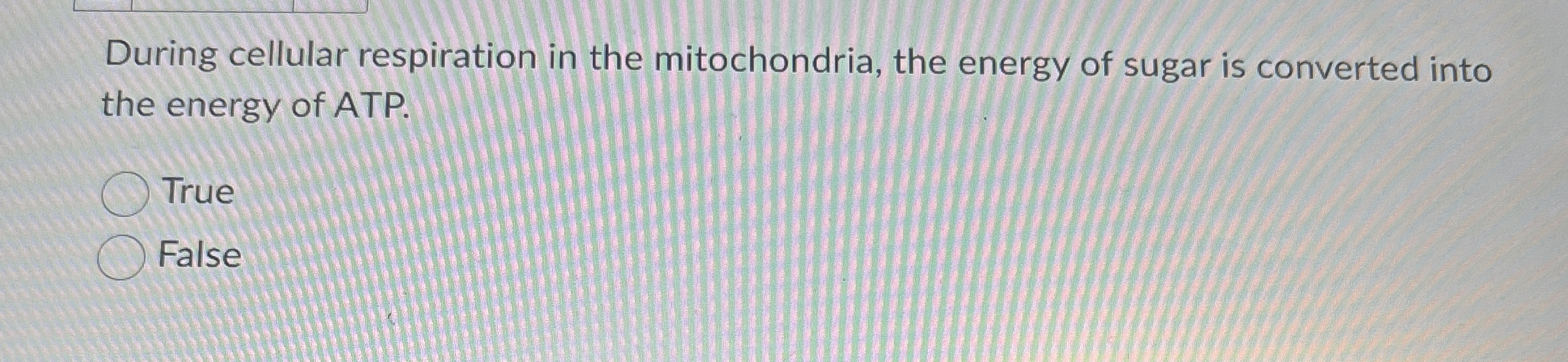 Solved During cellular respiration in the mitochondria, the | Chegg.com