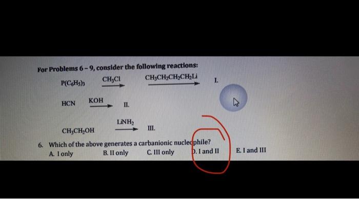 Solved 7. What Is The Product Of The Following Reaction? B C | Chegg.com