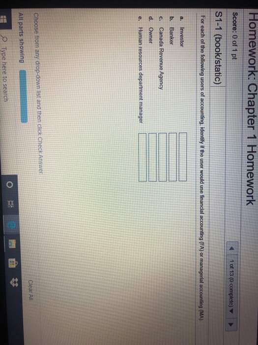 Solved Homework: Chapter 1 Homework Score: 0 of 1 pt 1 of 13 | Chegg.com