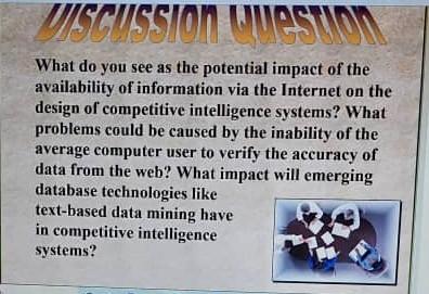 Solved What do you see as the potential impact of the | Chegg.com