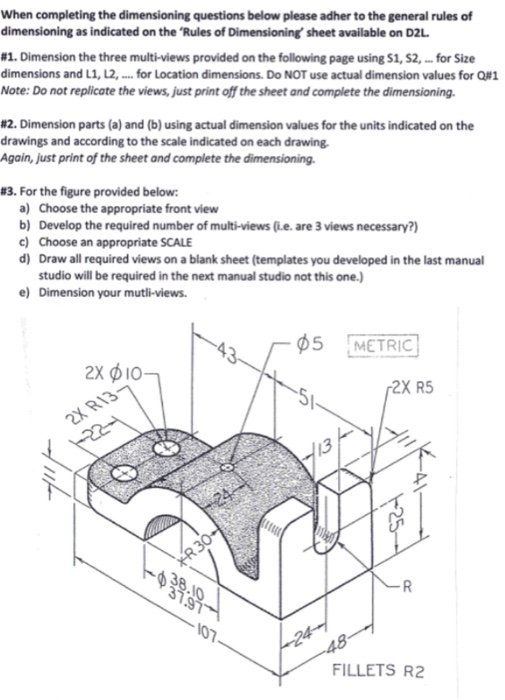 Determine Dimensions from Drawings – Technically Drawn