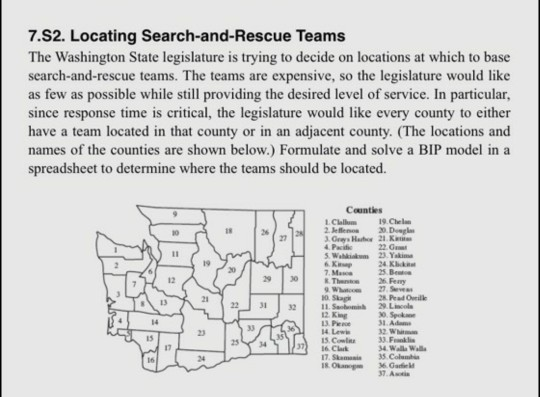7.S2. Locating Search-and-Rescue Teams The Washington | Chegg.com