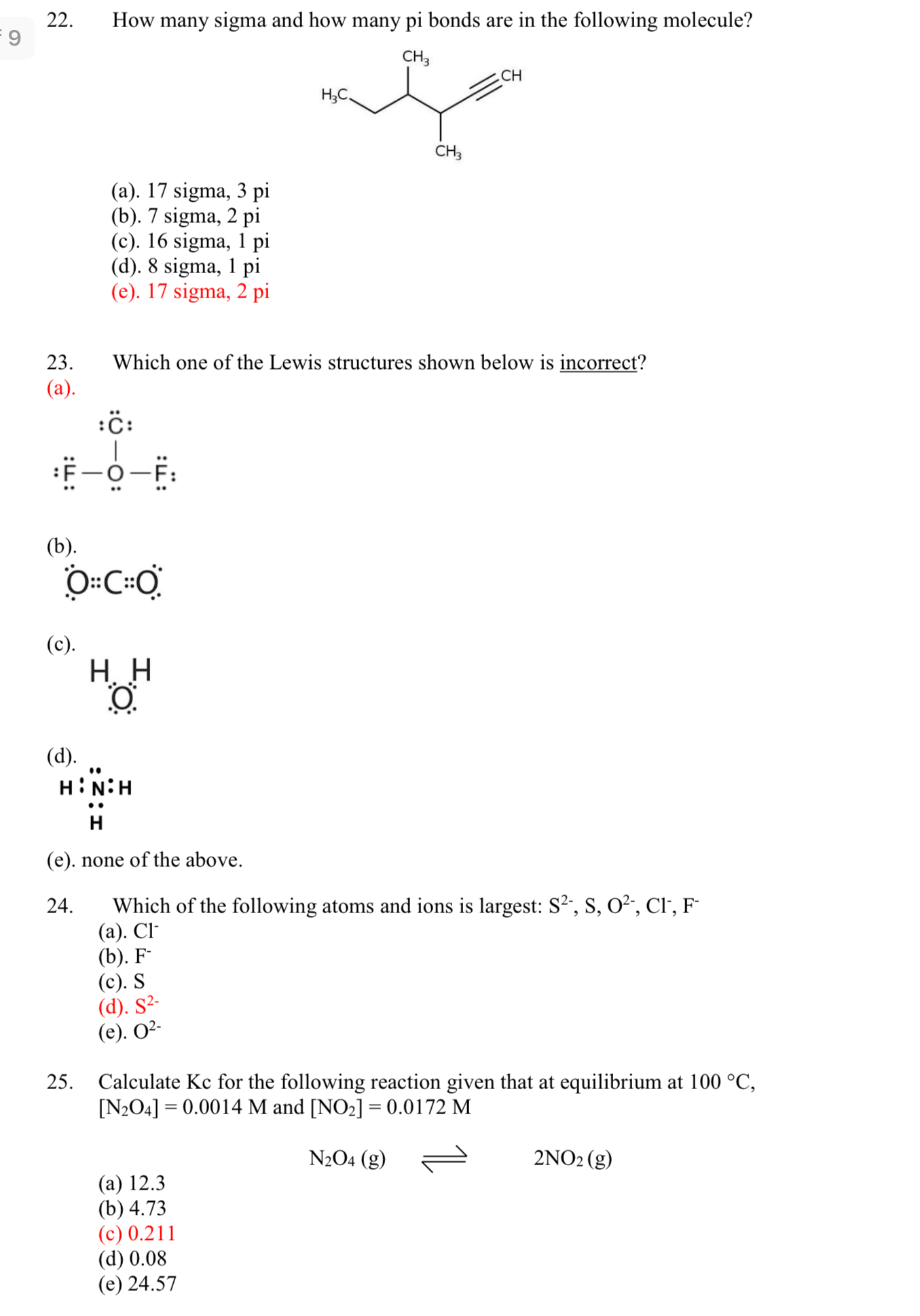 Solved PLEASE ANSWER ALL QUESTIONS AND MAKE SURE IT MATCHES | Chegg.com