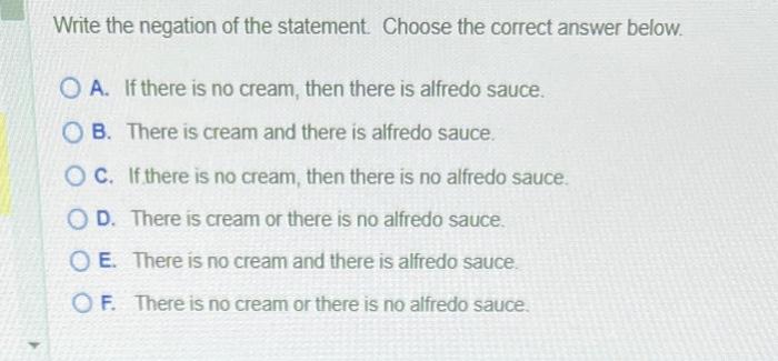 Solved Express the following statement in 